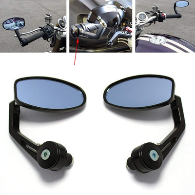 Espejo Retrovisor Ajustable para Motocicleta con Mango Reforzado