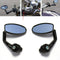 Espejo Retrovisor Ajustable para Motocicleta con Mango Reforzado