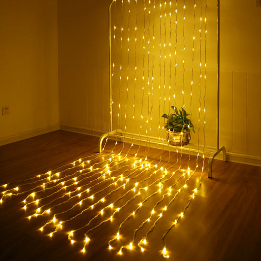 Lámpara LED Cascada Acuática con Luces de Estrella - Image 13