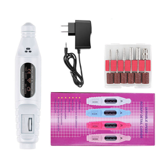 Pulidor de Uñas Portátil USB - Herramienta de Manicura Profesional - Image 21
