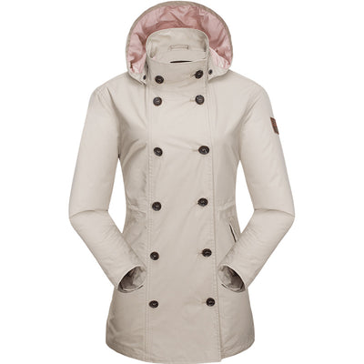 Chaqueta Cortavientos Impermeable de Largo Medio para Uso Diario - Image 2