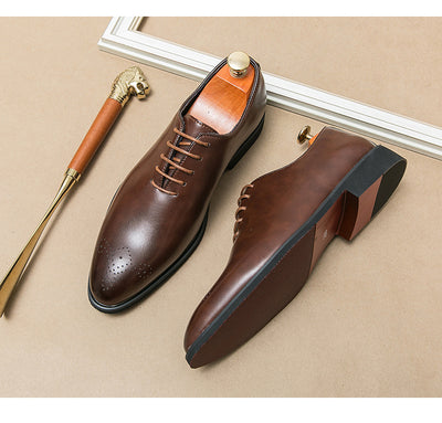 Zapatos de Cuero Elegantes con Cordones - Estilo Formal y Casual - Image 10