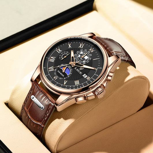 Reloj Cronógrafo Multifuncional Impermeable con Esfera Luminosa - Image 4
