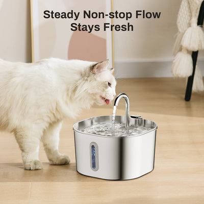 Dispensador Automático de Agua para Mascotas Acero Inoxidable con Circulación Continua - Image 31