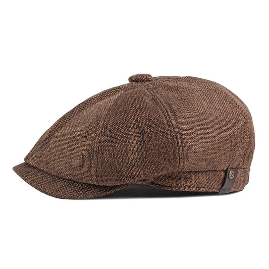 Gorra de Lino Transpirable Ultraligera