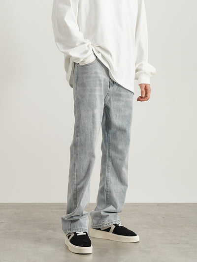 Jeans Acampanados de Cintura Alta Estilo Urbano Americano - Image 5