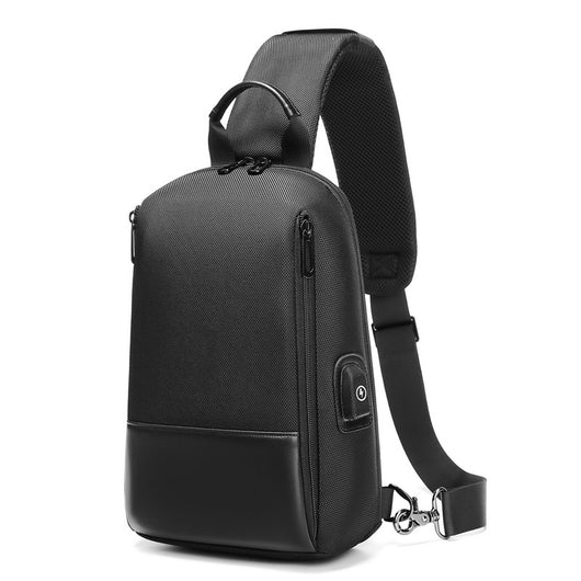 Bolsa Mensajera Nylon Convertible de Un Hombro para Trabajo y Viaje - Image 8