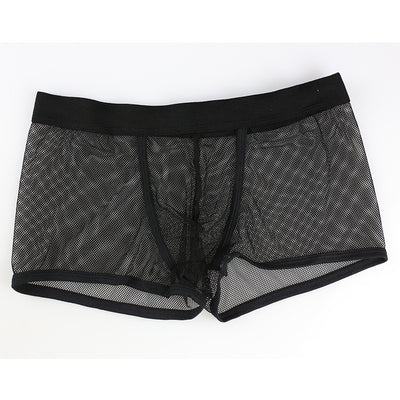 Bóxers Transparentes de Malla Cintura Baja para Hombre - Image 8