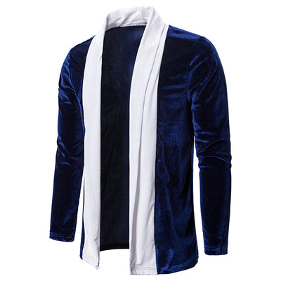 Chaqueta Cardigan Hombre con Detalles de Color - Estilo Personalizado - Image 4