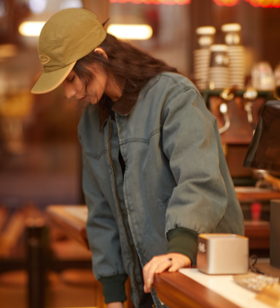 Chaqueta de Trabajo Estilo Aviador Americano Retro de Algodón - Image 8