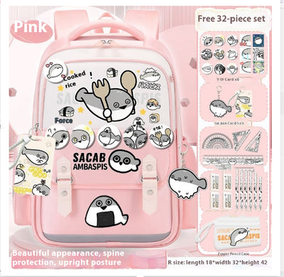 Mochila Escolar Ergonómica Turtle - Gran Capacidad y Alivio de Carga - Image 6