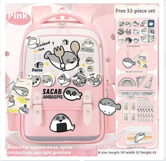 Mochila Escolar Ergonómica Turtle - Gran Capacidad y Alivio de Carga - Image 6