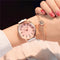 Reloj de Dama con Espejo Poligonal