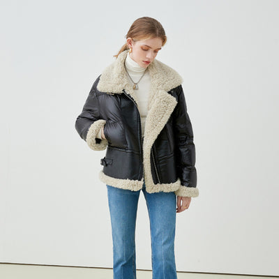 Chaqueta Abrigo Grueso Cálido de Cordero para Niños - Image 9