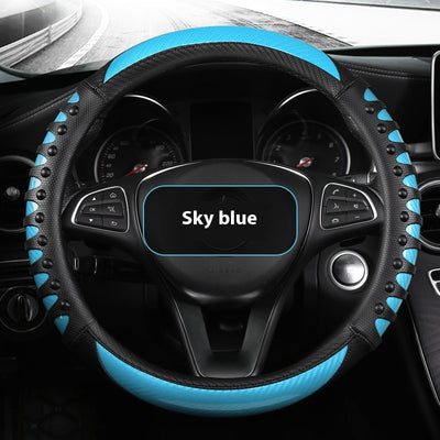 Funda de Volante de Cuero y Silicona para Todas las Estaciones - Image 10