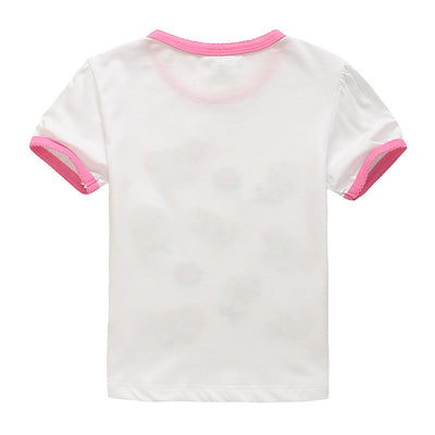 Playera Infantil de Manga Corta para Niña - Comodidad de Verano - Image 6