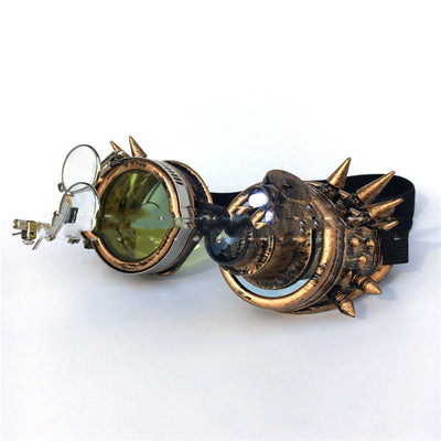 Gafas Steampunk Halloween con Luces LED - Image 4