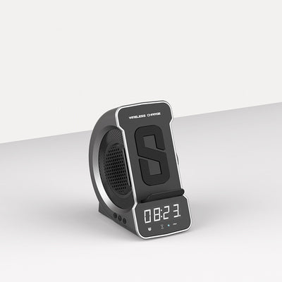 Parlante Bluetooth Portátil con Carga Inalámbrica y Radio Integrada - Image 8