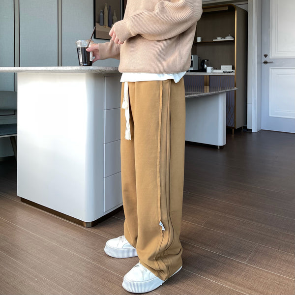 Pantalones Casuales Coreanos Otoño Invierno - Tendencia Versátil