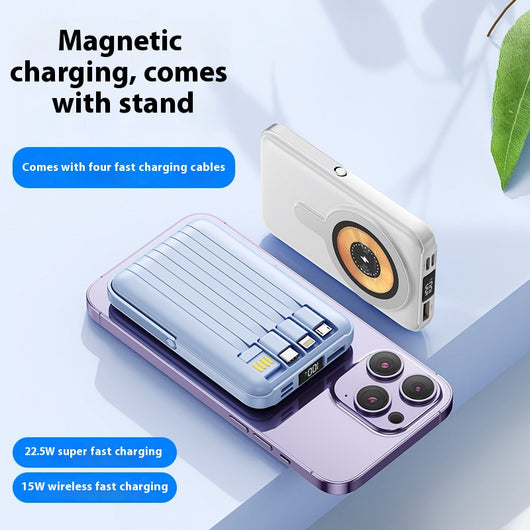 Powerbank Magnético de Gran Capacidad con Soporte Integrado - Image 2