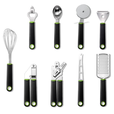 Utensilios de Cocina en Acero Inoxidable con Mango Ergonómico - Image 15