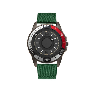 Reloj de Tecnología Magnética con Cuerpo Metálico Negro - Image 5