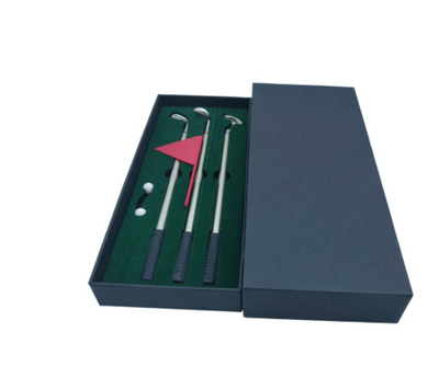 Set de Bolígrafo Putter Mini Golf de Escritorio con Palo Metálico - Image 8