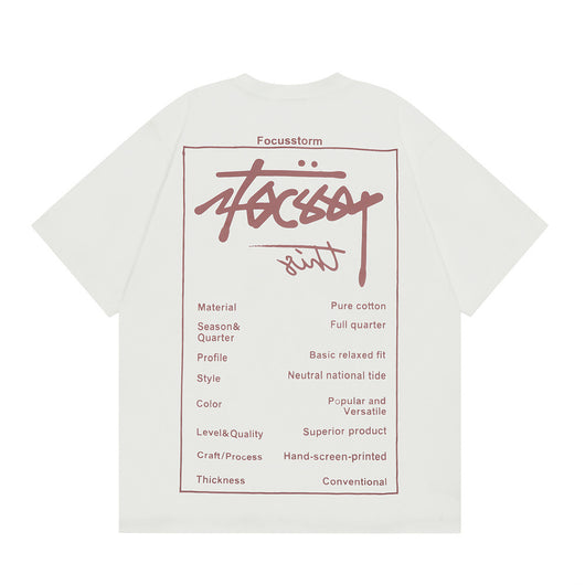 Camiseta Estampada con Letras para Hombre - Image 13