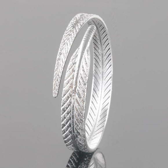 Pulsera Ajustable Pluma de Ángel