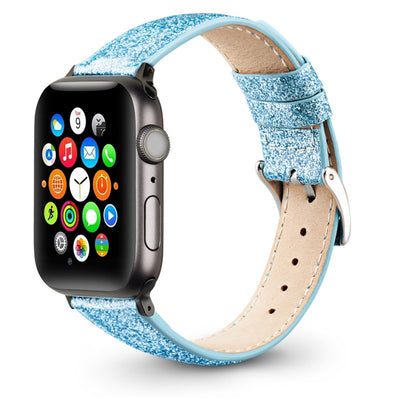 Correa de Cuero Brillante Compatible con Apple Watch - Image 7