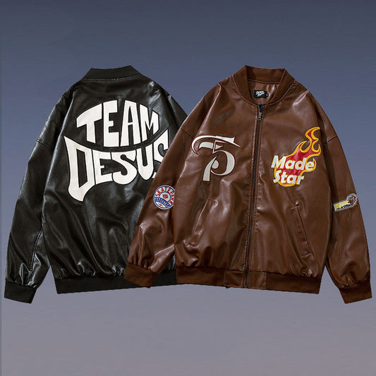 Chaqueta Hip Hop Suelta para Parejas - Estilo Urbano Trend