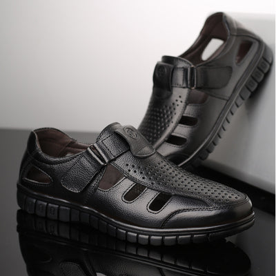 Sandalias de Cuero para Hombre con Diseño Transpirable - Image 3