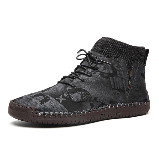 Botas Grandes Camuflaje para Hombre - Estilo Moderno y Versátil