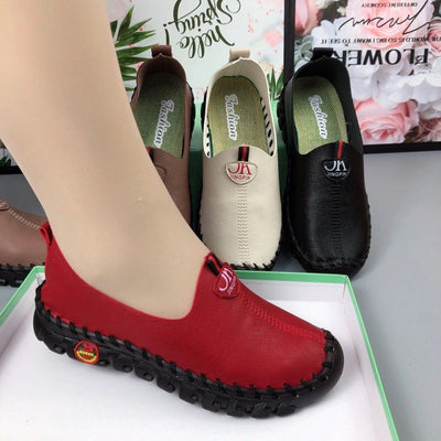 Zapatos de Cuero para Mujer Talla Grande con Suela de Tendon Reforzado - Image 10