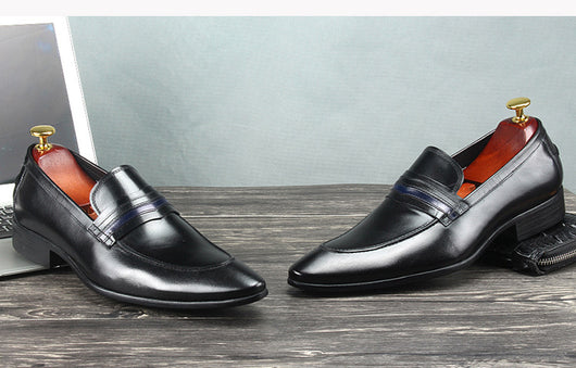 Zapatos de Cuero para Hombre Mocasines Elegantes - Image 18