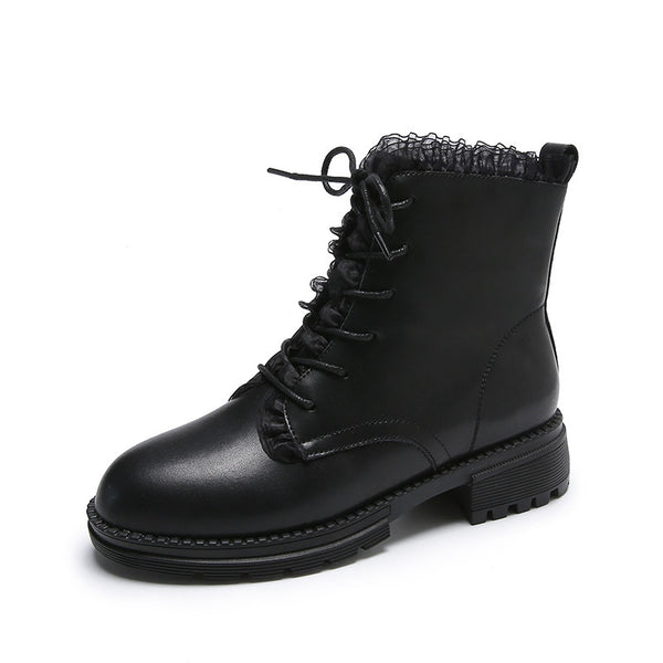 Botas Martin Plataforma con Cordones para Mujer - Image 3