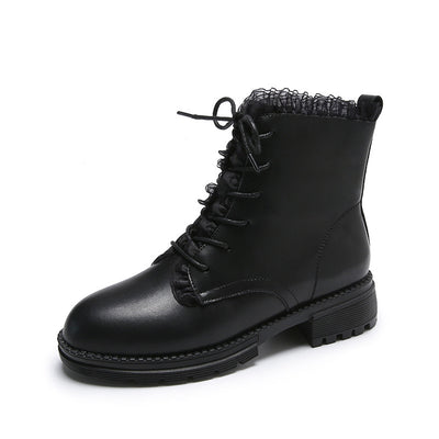 Botas Martin Plataforma con Cordones para Mujer - Image 3