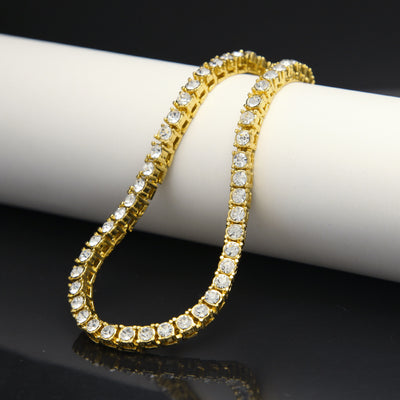 Pulsera Iced Out Dorada para Hombre - Joyería Hip Hop Urbana - Image 25