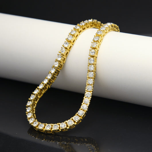 Pulsera Iced Out Dorada para Hombre - Joyería Hip Hop Urbana - Image 25