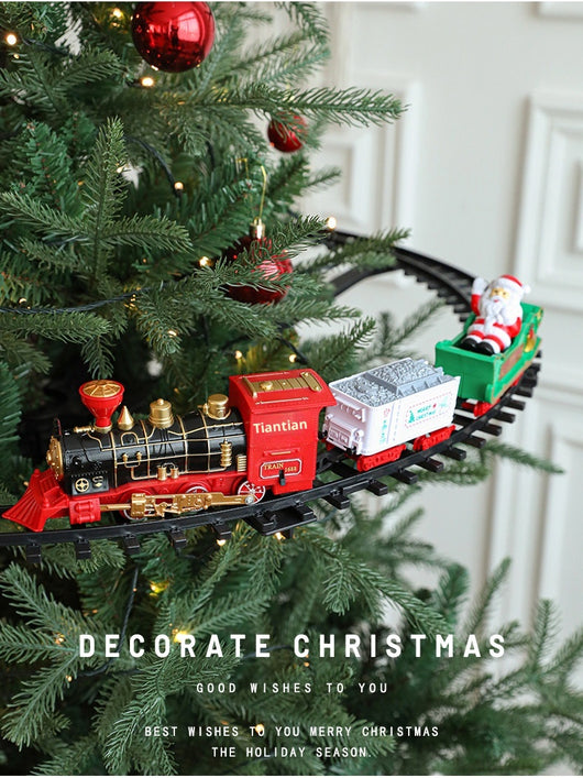 Tren Navideño Eléctrico con Riel Colgante - Image 9