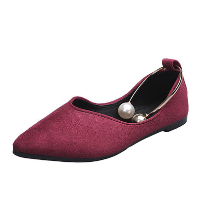 Zapatos Planos Punta Afilada Cómodos y Versátiles para Mujer - Image 13