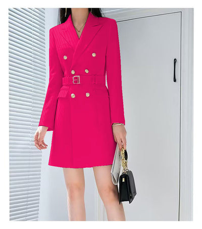 Blazer Reductor de Cintura Estilo Office Lady - Top Ajustado para Mujer - Image 33
