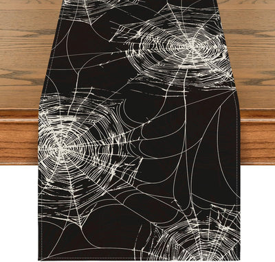 Camino de Mesa de Lino con Diseños de Halloween - Image 17