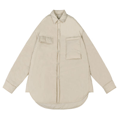 Chaqueta Acolchada Casual Estilo Camisero de Algodón Japonés - Image 14