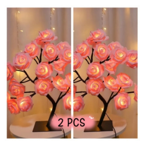 Lámpara Decorativa Árbol de Rosas para Dormitorio - Image 17