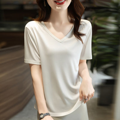 Blusa Suelta de Satén Francés Premium - Image 10