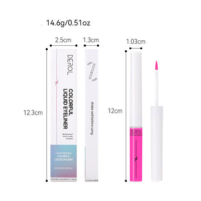 Delineador de Ojos Líquido Fluorescente UV con Efecto Brillo Nocturno - Image 5