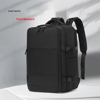 Mochila Laptop Impermeable para Viajes con Compartimento Seco-Húmedo