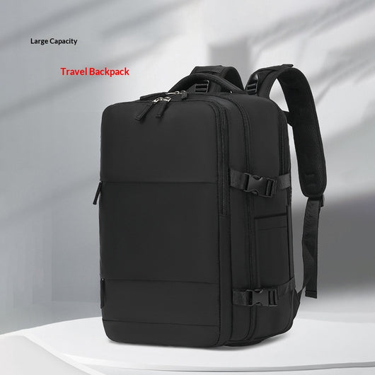 Mochila Laptop Impermeable para Viajes con Compartimento Seco-Húmedo