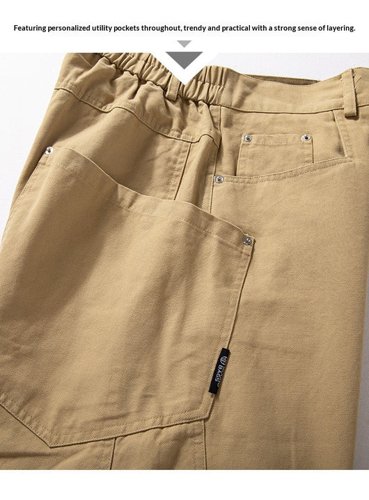 Pantalones Holgados de Pierna Ancha Estilo Urbano Moderno - Image 18